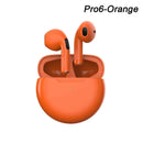 Air Pro 6 TWS Fones De Ouvido Sem Fio Bluetooth, Fones De Ouvido Originais, Mini Fones De Ouvido, Fones De Ouvido para Xiaomi, Android, Apple, iPhone